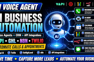 build vapi ai voice agent with n8n gohighlevel automation and api integration