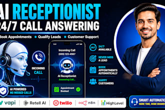build ai receptionist and ai voice agent with vapi and retell a