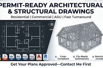 do civil and structural engineering drawings analysis with load calculations