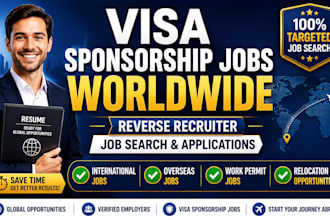 search and apply visa sponsorship jobs worldwide