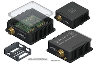 design 3d printable pcb enclosure or electronic product casing, esp32 pcb design