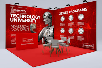 design custom backdrop for events, parties and exhibitions
