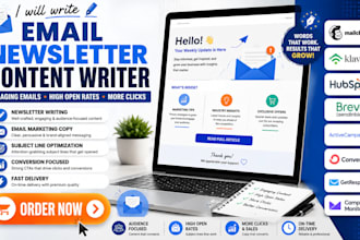 write engaging email newsletters that increase opens and clicks