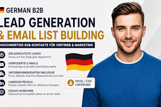 de german b2b lead generation and email list building