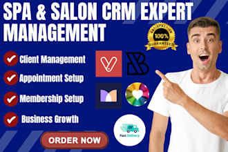 setup crm spa and salon management software via zenoti vagaro mangomint pabau