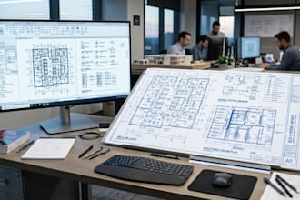 elv system drawings, fire alarm design, access control plans, structured cabling