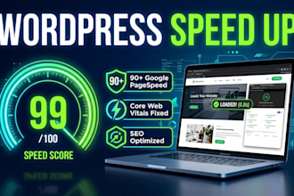 increase wordpress website speed and SEO optimization