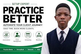 setup practice better ehr CRM for health professionals