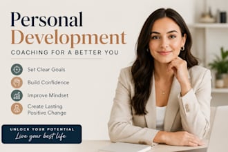 provide personal development coaching for growth, confidence, and success