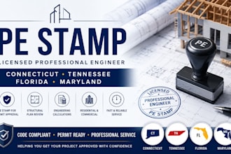 pe stamp connecticut pe stamp tennessee pe stamp florida pe stamp maryland