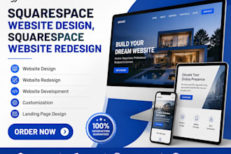 squarespace website design squarespace website redesign squarespace landing page