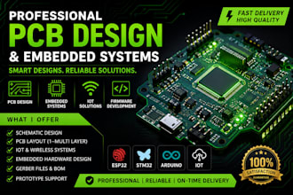 do smart pcb design for embedded electronics projects