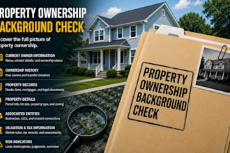 quickly verify property ownership for any address