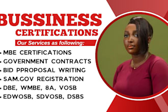 handle sam gov registration, uei number, cage code, wosb and 8a certification