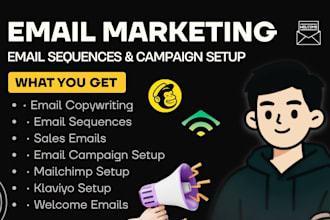 do email marketing email sequences sales copy and email campaign setup
