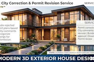 permit plan corrections for building approval