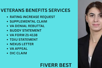 be your lawyer and help with VA disability claims, appeal, and veterans benefits