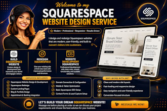 build squarespace website, redesign squarespace, website development squarespace