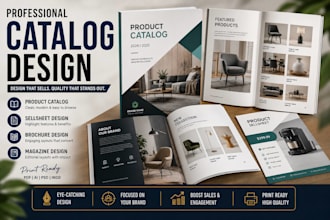 design product catalog catalog sellsheet catalogue brochure magazine design