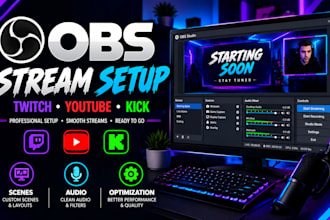 set up and optimize obs studio for streaming