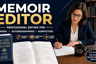 edit your memoir, autobiography, or nonfiction manuscript with care