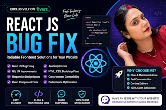 convert figma, PSD or xd to react js responsive website