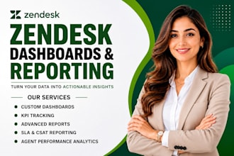configure zendesk dashboards and reports