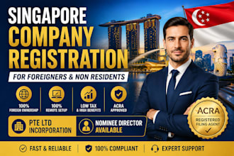 register a singapore company for foreigners and non residents