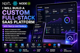 build a custom web app with next js and node js