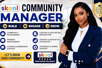 setup skool online community, skool community, skool online course skool manager