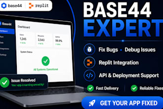 base44 expert base44 bug fixing base44 debugging replit expert base44 integrate