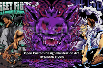 anime manga character illustration