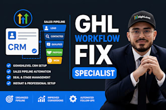 setup gohighlevel crm and ghl sales pipeline instantly