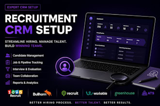 setup recruitment crm zoho recruit bullhorn recruit workable greenhouse ats