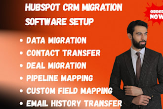 setup hubspot CRM migration hubspot CRM salesforce zoho CRM pipedrive