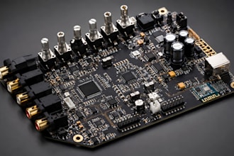 develop high end audio dsp pcb msp430 ble usb mixer dj controller in sigmastudio