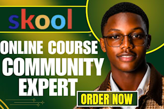 skool online community setup skool community skool credit repair skool community