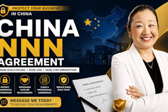 draft china nnn agreement, amazon fba agreement and oem contract