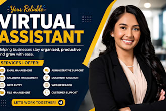 creative virtual assistant canva social media carousel design administrative va