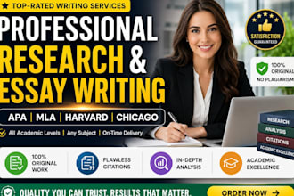 do professional research writing and essay writing
