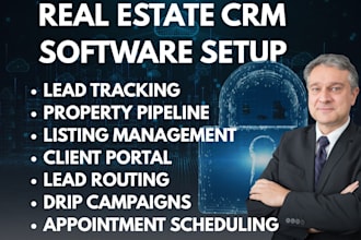 setup real estate CRM follow up boss kvcore boomtown liondesk wise agent