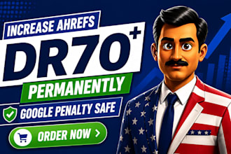 increase ahref dr 70 fast