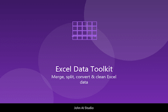 merge split convert and clean excel files with automation