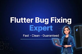 do flutter app bug fixing maintenance and new features