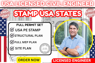 license architectural stamp pe stamp in arizona wisconsin,ohio,california in usa
