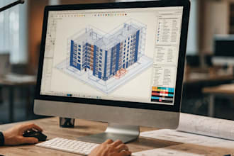 provide architectural drafting cad and building engineering bim services