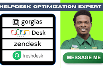 setup gorgias, integrate and automate your freshdesk, zendesk or zoho desk