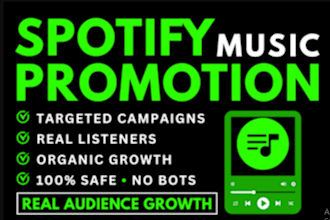 spotify music promotion, spotify track promotion viral spotify album, spotify ad