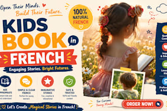 work on books french ghostwriter for kids and children