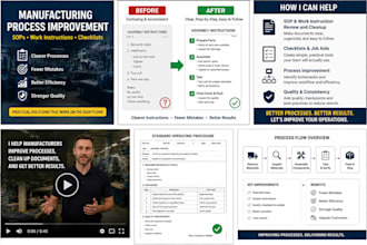 improve your manufacturing sop and work instructions